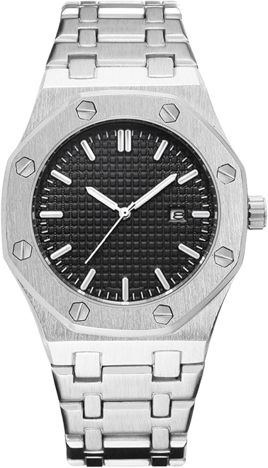 Prinoro Skeleton Black Silvery